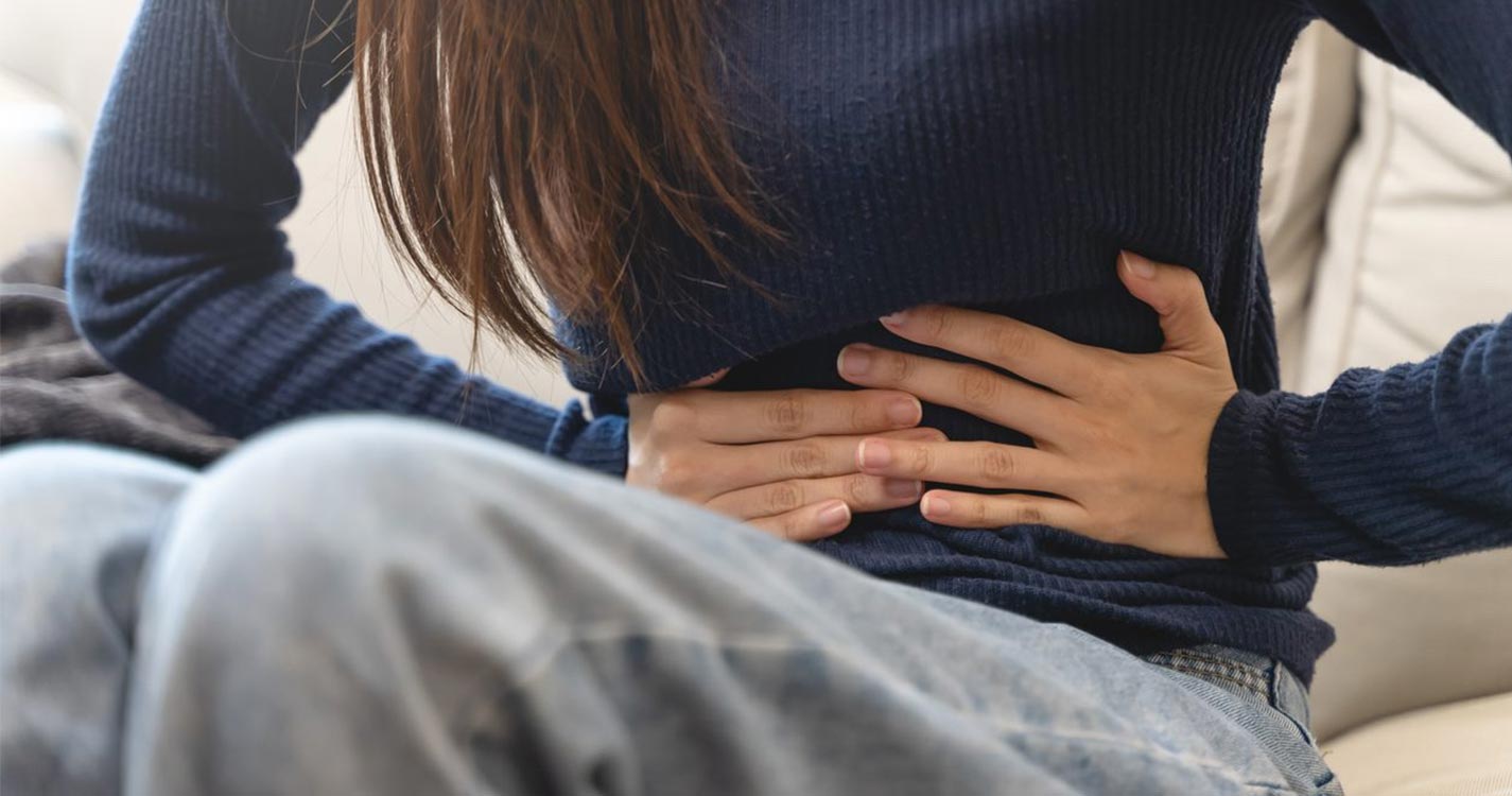 distensão abdominal